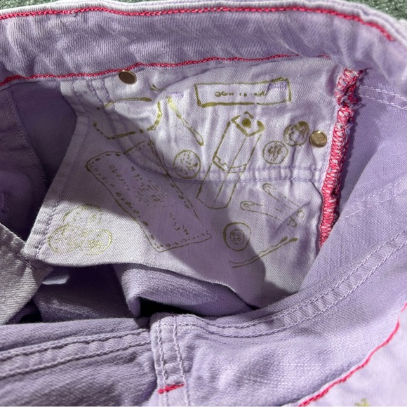 Kate Spade New York Broome Street “Play Hooky” Lavender Skinny Jeans Size 28 - Picture 12 of 15
